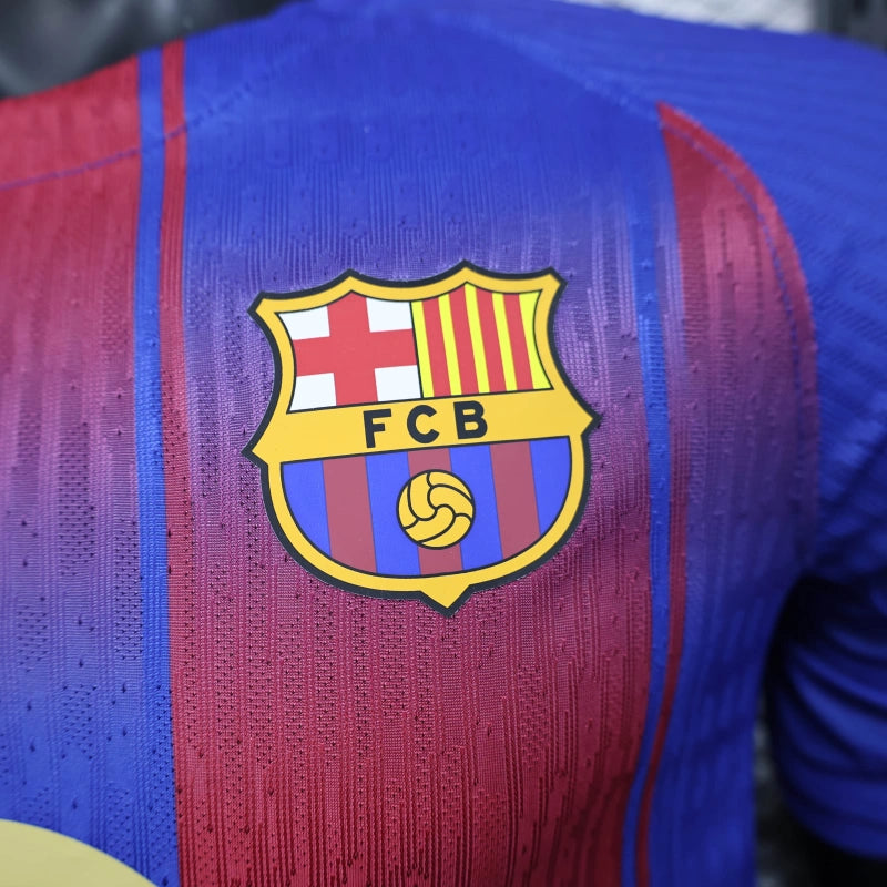 25-26 Camisa Jogador Barcelona mandante