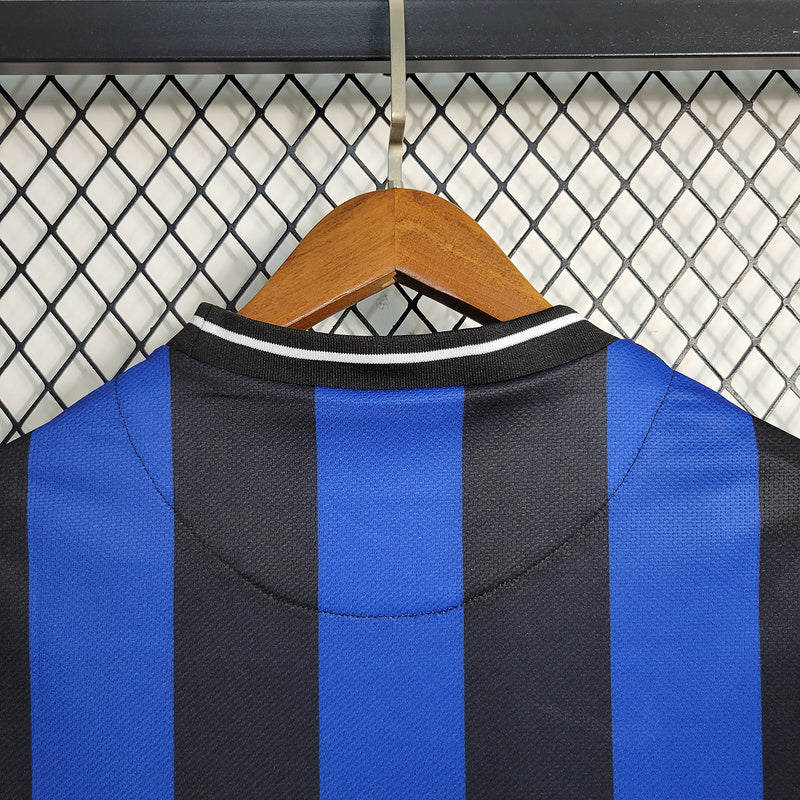 Retro 09-10 inter de milão versão final da champions league