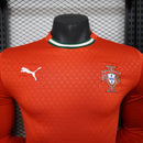 25-26 player Portugal Home Long Sleeve S-XXL